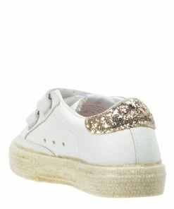 Golden Goose Baskets Bébé May School Cuir Blanc Doré 8 Golden Goose Baskets Bébé May School Cuir Blanc Doré -Golden Goose-boutique golde37744 pck20211216 3