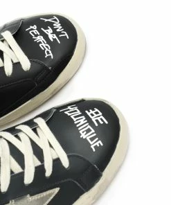 Golden Goose Baskets Superstar Cuir Noir Argenté 11 Golden Goose Baskets Superstar Cuir Noir Argenté -Golden Goose-boutique golde37752 pck20211025 4 1