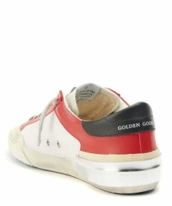 Golden Goose Baskets Homme Superstar Cuir Blanc Noir Rouge -Golden Goose-boutique golde37755 pck20220126 3