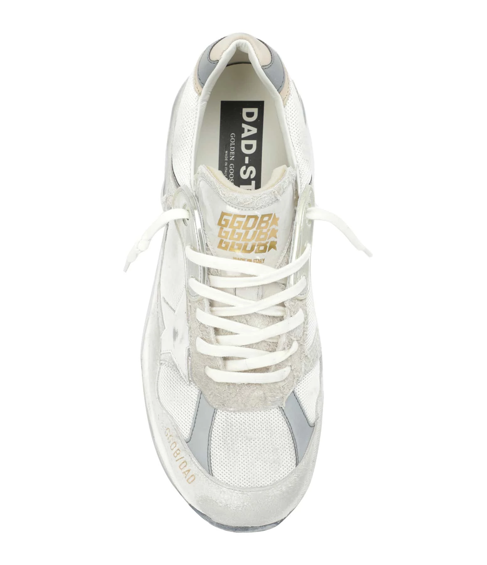 Golden Goose Baskets Homme Running Dad Cuir Suédé Beige 4 Golden Goose Baskets Homme Running Dad Cuir Suédé Beige – Image 2