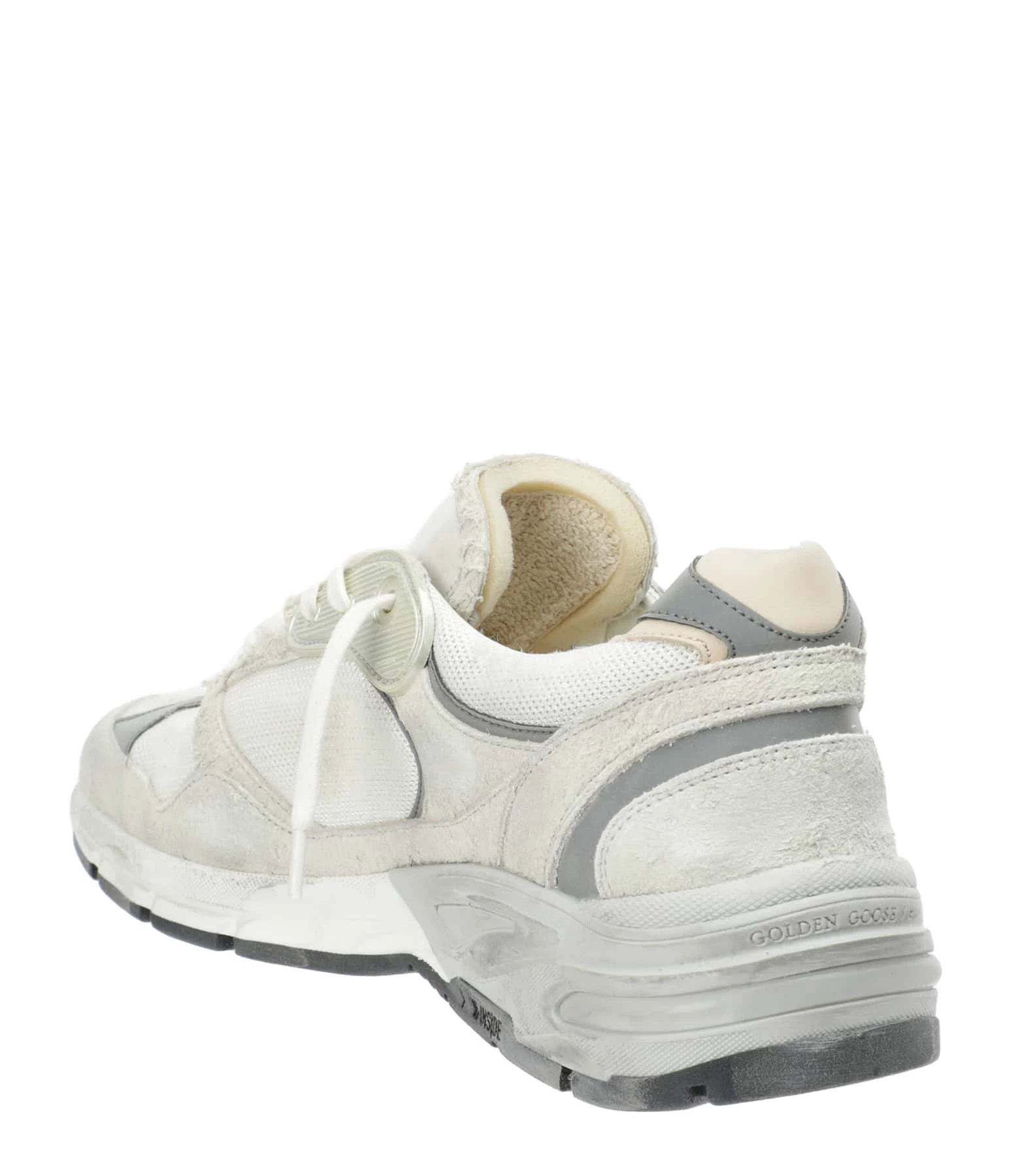Golden Goose Baskets Homme Running Dad Cuir Suédé Beige 5 Golden Goose Baskets Homme Running Dad Cuir Suédé Beige – Image 3