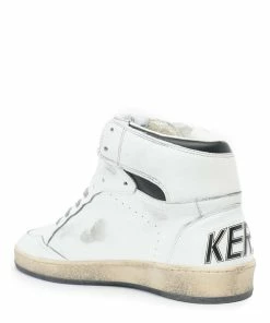 Golden Goose Baskets Homme Sky Star Sérigraphie Cuir Blanc 11 Golden Goose Baskets Homme Sky Star Sérigraphie Cuir Blanc -Golden Goose-boutique golde37773 pck20211116 3