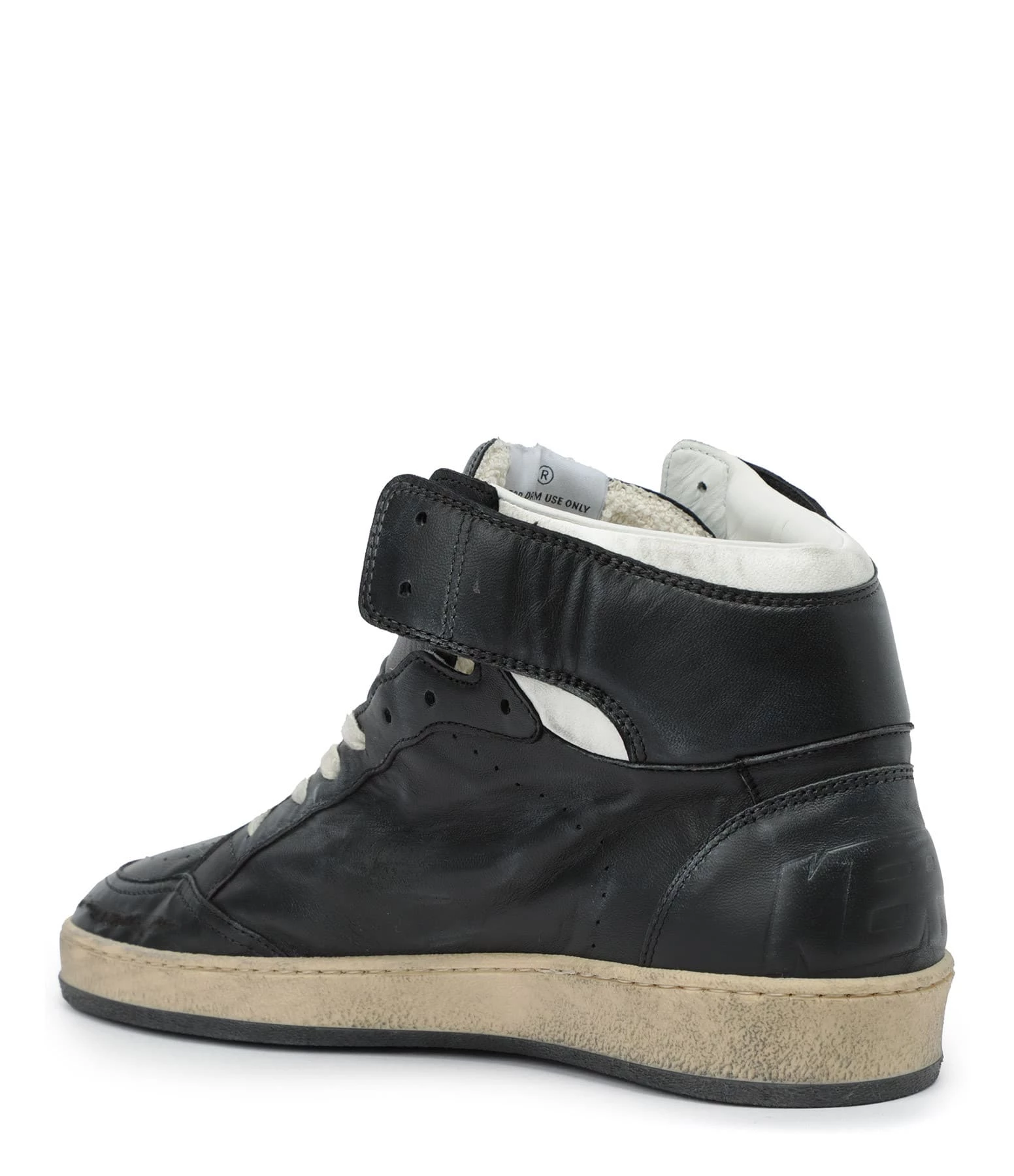 Golden Goose Baskets Homme Sky Star Cuir Noir Blanc 5 Golden Goose Baskets Homme Sky Star Cuir Noir Blanc – Image 3