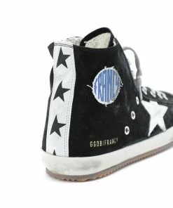 Golden Goose Baskets Homme Francy Cuir Suédé Noir Argenté -Golden Goose-boutique golde37776 pck20220314 4