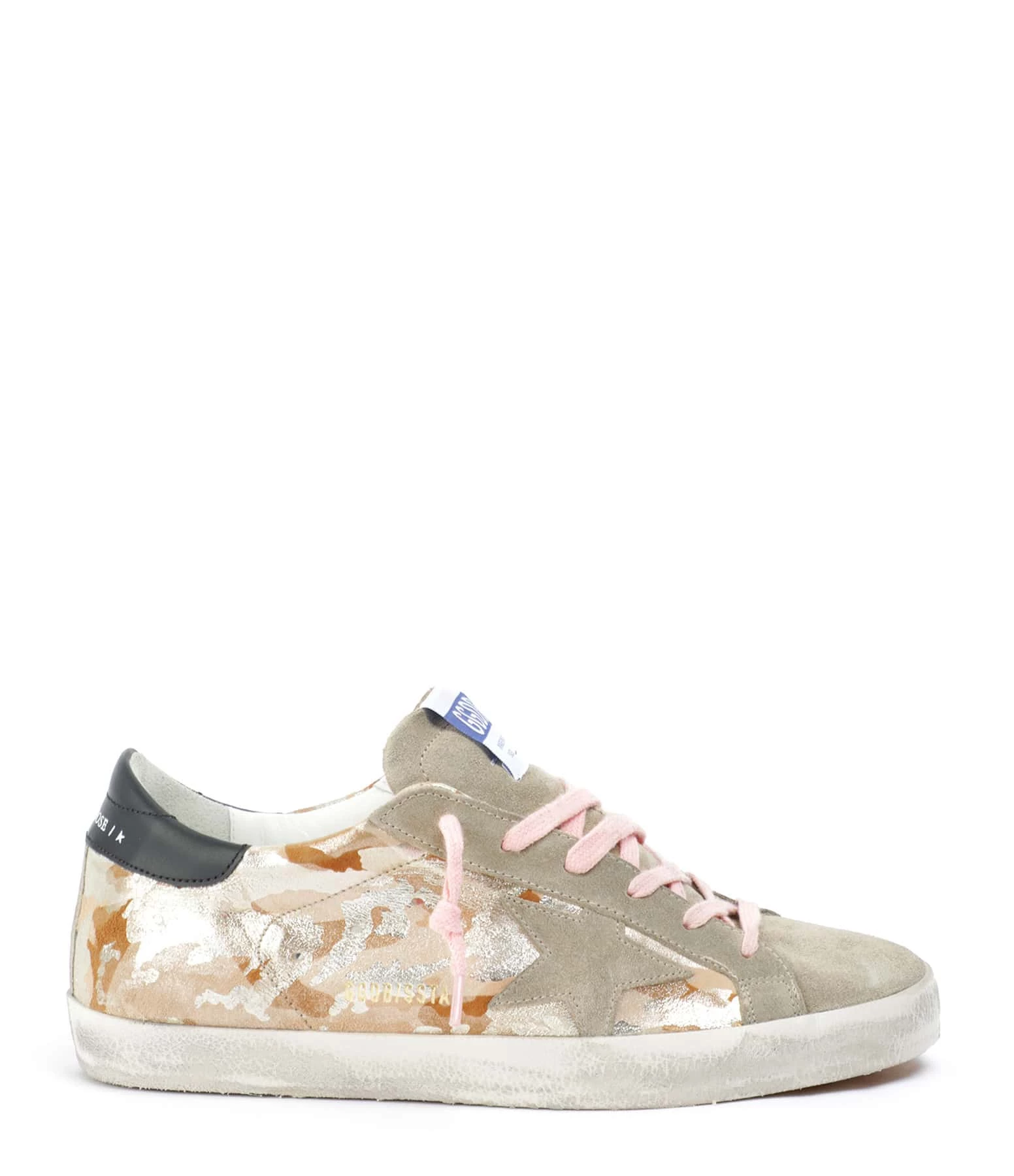Golden Goose Baskets Superstar Cuir Militaire Doré 3 Golden Goose Baskets Superstar Cuir Militaire Doré