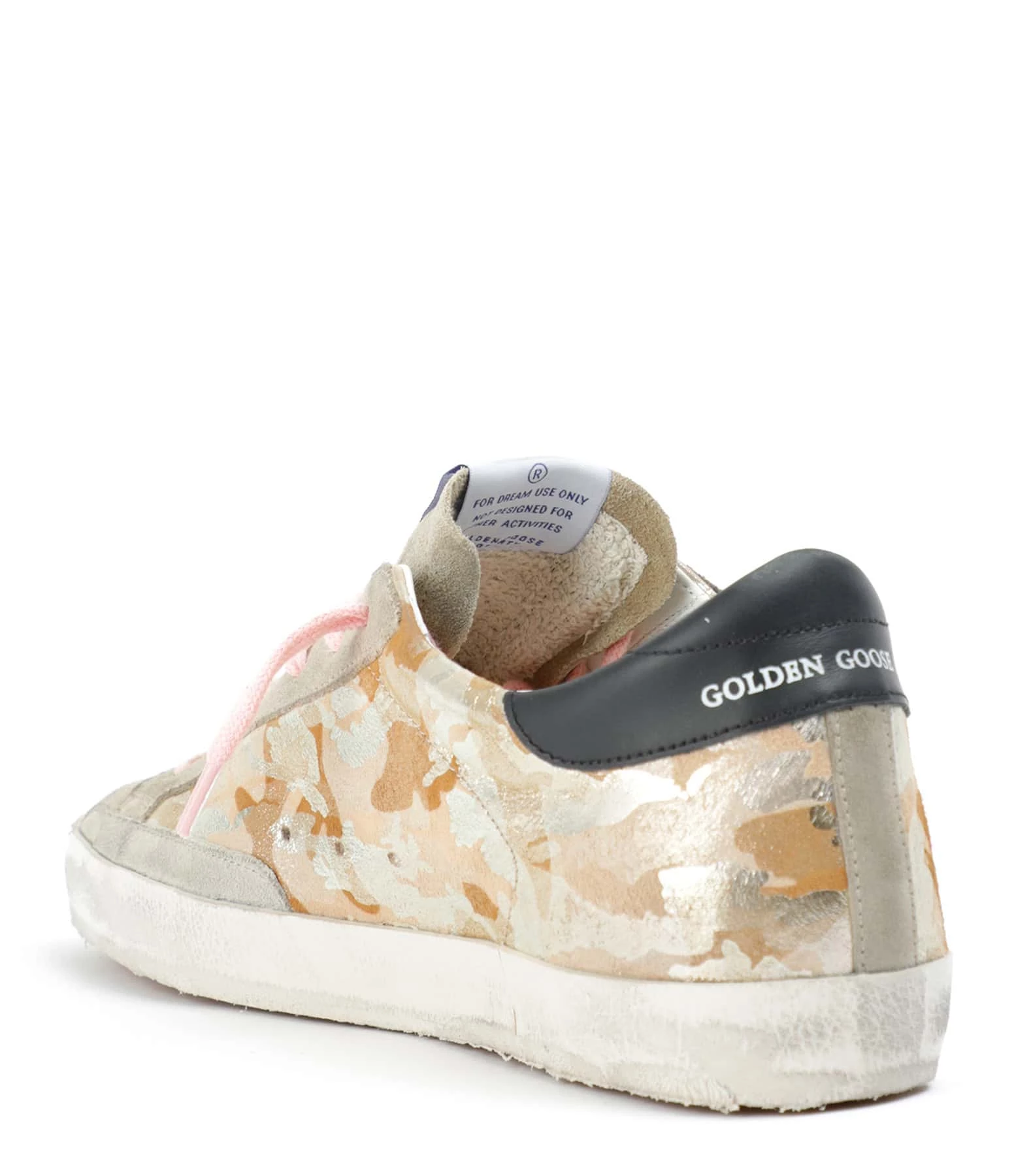 Golden Goose Baskets Superstar Cuir Militaire Doré 5 Golden Goose Baskets Superstar Cuir Militaire Doré – Image 3