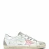 Golden Goose Baskets Superstar Cuir Blanc Argenté -Golden Goose-boutique golde37836 pck20211117 1