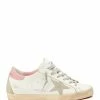 Golden Goose Baskets Superstar Cuir Blanc Rose Pâle