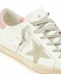Golden Goose Baskets Superstar Cuir Blanc Rose Pâle -Golden Goose-boutique golde37841 pck20220126 4