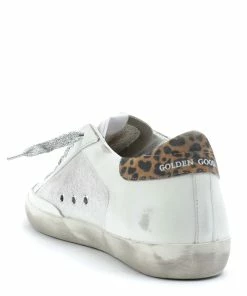 Golden Goose Baskets Superstar Cuir Blanc Bleu Léopard -Golden Goose-boutique golde37843 pck20220314 3