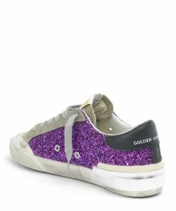 Golden Goose Baskets Superstar Cuir Glitter Violet -Golden Goose-boutique golde37846 pck20211126 3