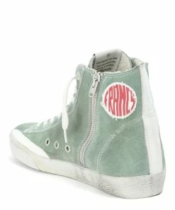 Golden Goose Baskets Francy Cuir Suédé Vert -Golden Goose-boutique golde37851 pck20220209 3