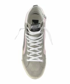 Golden Goose Baskets Slide Cuir Rose Taupe -Golden Goose-boutique golde37854 pck20211224 2
