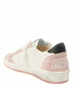 Golden Goose Baskets Ball Star Cuir Blanc Rose -Golden Goose-boutique golde37860 pck20220126 3