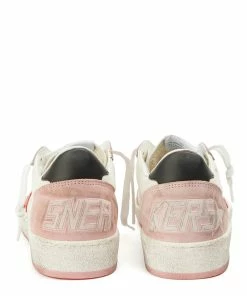Golden Goose Baskets Ball Star Cuir Blanc Rose -Golden Goose-boutique golde37860 pck20220126 5