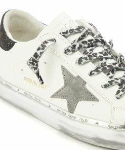 Golden Goose Baskets Hi Star Cuir Blanc Noir -Golden Goose-boutique golde37861 pck20220126 4