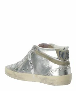 Golden Goose Baskets Mid Star Cuir Argenté 10 Golden Goose Baskets Mid Star Cuir Argenté -Golden Goose-boutique golde37863 pck20211224 3