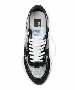 Golden Goose Baskets Running Cuir Noir Argenté 11 Golden Goose Baskets Running Cuir Noir Argenté -Golden Goose-boutique golde37864 pck20220112 2