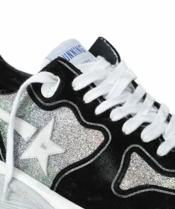 Golden Goose Baskets Running Cuir Noir Argenté 13 Golden Goose Baskets Running Cuir Noir Argenté -Golden Goose-boutique golde37864 pck20220112 4