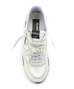 Golden Goose Baskets Running Cuir Blanc Multicolore -Golden Goose-boutique golde37865 pck20220314 2
