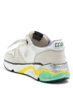 Golden Goose Baskets Running Cuir Blanc Multicolore -Golden Goose-boutique golde37865 pck20220314 3