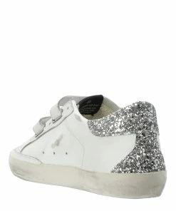 Golden Goose Baskets Old School Glitter Cuir Blanc 10 Golden Goose Baskets Old School Glitter Cuir Blanc -Golden Goose-boutique golde37868 pck20211216 3