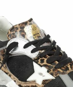 Golden Goose Baskets Running Dad Cuir Léopard Noir 12 Golden Goose Baskets Running Dad Cuir Léopard Noir -Golden Goose-boutique golde37870 pck20211216 4
