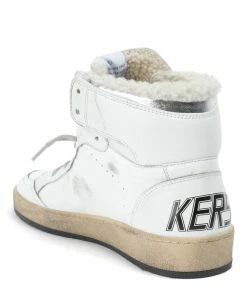 Golden Goose Baskets Sky Star Cuir Blanc Argenté -Golden Goose-boutique golde37876 pck20220209 3