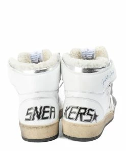 Golden Goose Baskets Sky Star Cuir Blanc Argenté -Golden Goose-boutique golde37876 pck20220209 5