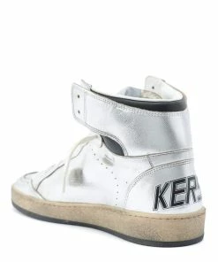 Golden Goose Baskets Sky Star Cuir Argenté -Golden Goose-boutique golde37877 pck20220223 3