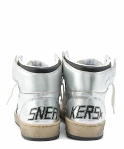 Golden Goose Baskets Sky Star Cuir Argenté -Golden Goose-boutique golde37877 pck20220223 5