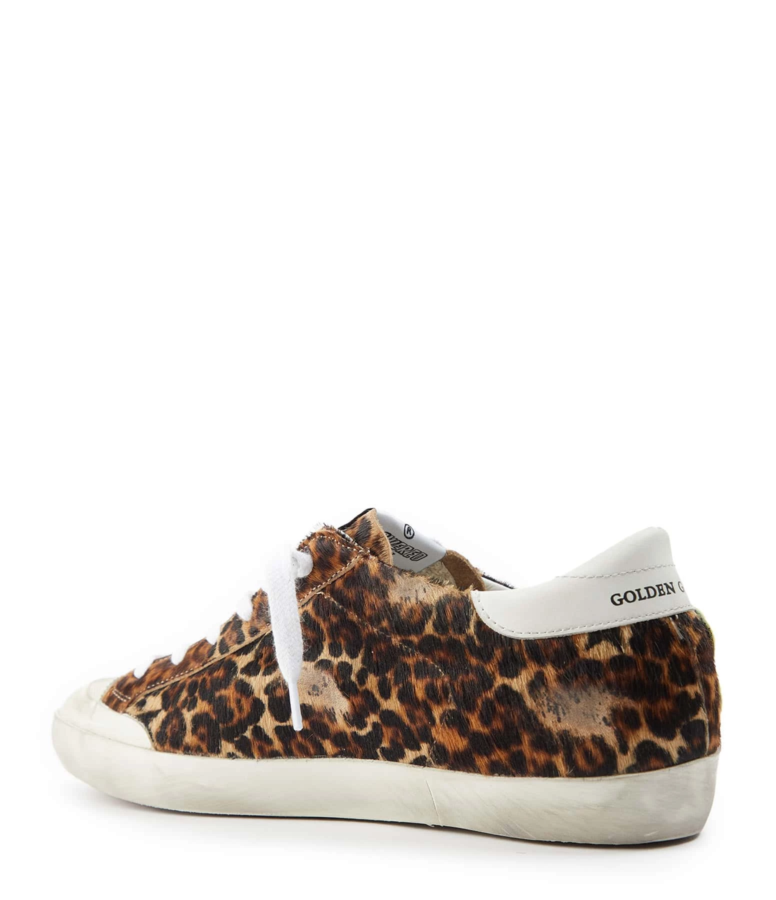 Golden Goose Baskets Superstar Cuir Léopard Blanc 5 Golden Goose Baskets Superstar Cuir Léopard Blanc – Image 3