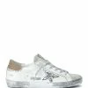 Golden Goose Baskets Superstar Cuir Blanc Naturel