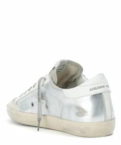 Golden Goose Baskets Superstar Sérigraphie Cuir Argenté 10 Golden Goose Baskets Superstar Sérigraphie Cuir Argenté -Golden Goose-boutique golde37882 pck20220209 3