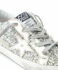 Golden Goose Baskets Enfant Superstar Glitter Argenté Blanc 9 Golden Goose Baskets Enfant Superstar Glitter Argenté Blanc -Golden Goose-boutique golde37937 pck20220321 4
