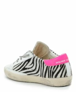 Golden Goose Baskets Enfant Superstar Cuir Zèbre Rose -Golden Goose-boutique golde37938 pck20211117 3
