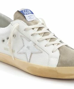 Golden Goose Baskets Superstar Maille Blanc Taupe -Golden Goose-boutique golde43827 pck20220801 4
