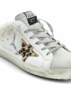 Golden Goose Baskets Superstar Sabot Cuir Blanc Léopard 11 Golden Goose Baskets Superstar Sabot Cuir Blanc Léopard -Golden Goose-boutique golde43830 pck20220704 3