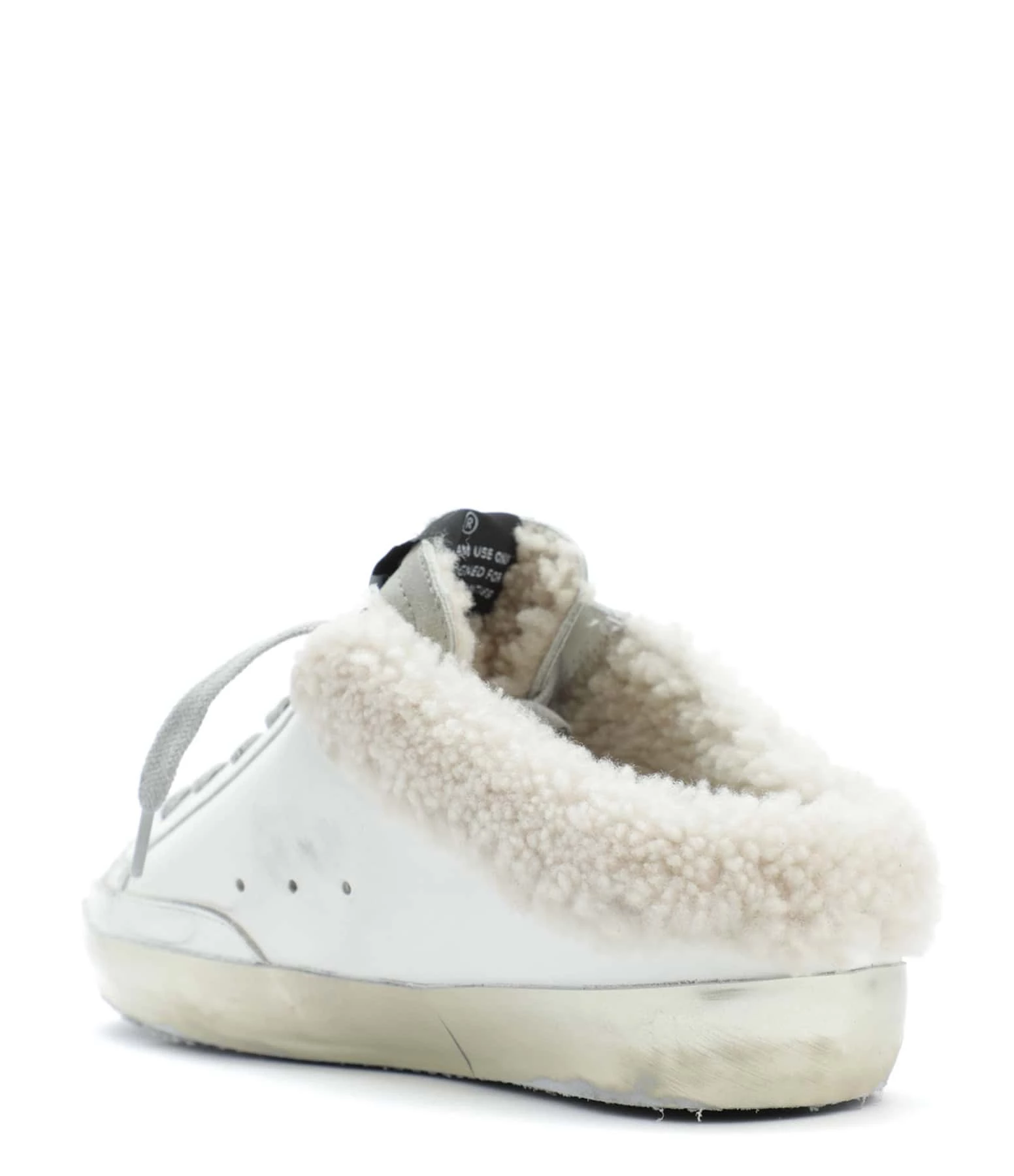 Golden Goose Baskets Superstar Sabot Cuir Blanc Léopard 6 Golden Goose Baskets Superstar Sabot Cuir Blanc Léopard – Image 4