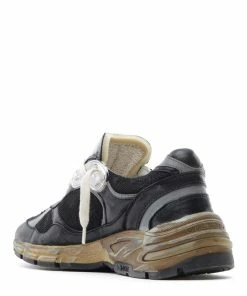Golden Goose Baskets Running Dad Cuir Noir Argenté 11 Golden Goose Baskets Running Dad Cuir Noir Argenté -Golden Goose-boutique golde43835 pck20220831 3