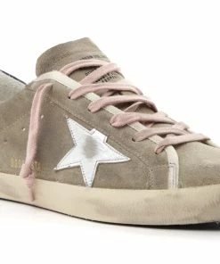 Golden Goose Baskets Superstar Cuir Taupe Argenté 11 Golden Goose Baskets Superstar Cuir Taupe Argenté -Golden Goose-boutique golde43841 pck20220902 4