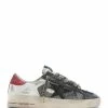 Golden Goose Baskets Homme Stardan Cuir Blanc Noir Rouge