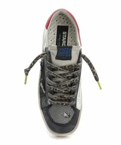 Golden Goose Baskets Homme Stardan Cuir Blanc Noir Rouge -Golden Goose-boutique golde43862 pck20220801 2