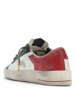 Golden Goose Baskets Homme Stardan Cuir Blanc Noir Rouge -Golden Goose-boutique golde43862 pck20220801 3