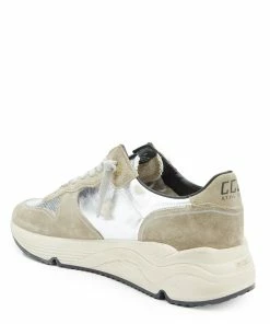 Golden Goose Baskets Homme Running Sole Cuir Ice Argenté Rouge 8 Golden Goose Baskets Homme Running Sole Cuir Ice Argenté Rouge -Golden Goose-boutique golde43901 pck20220527 3