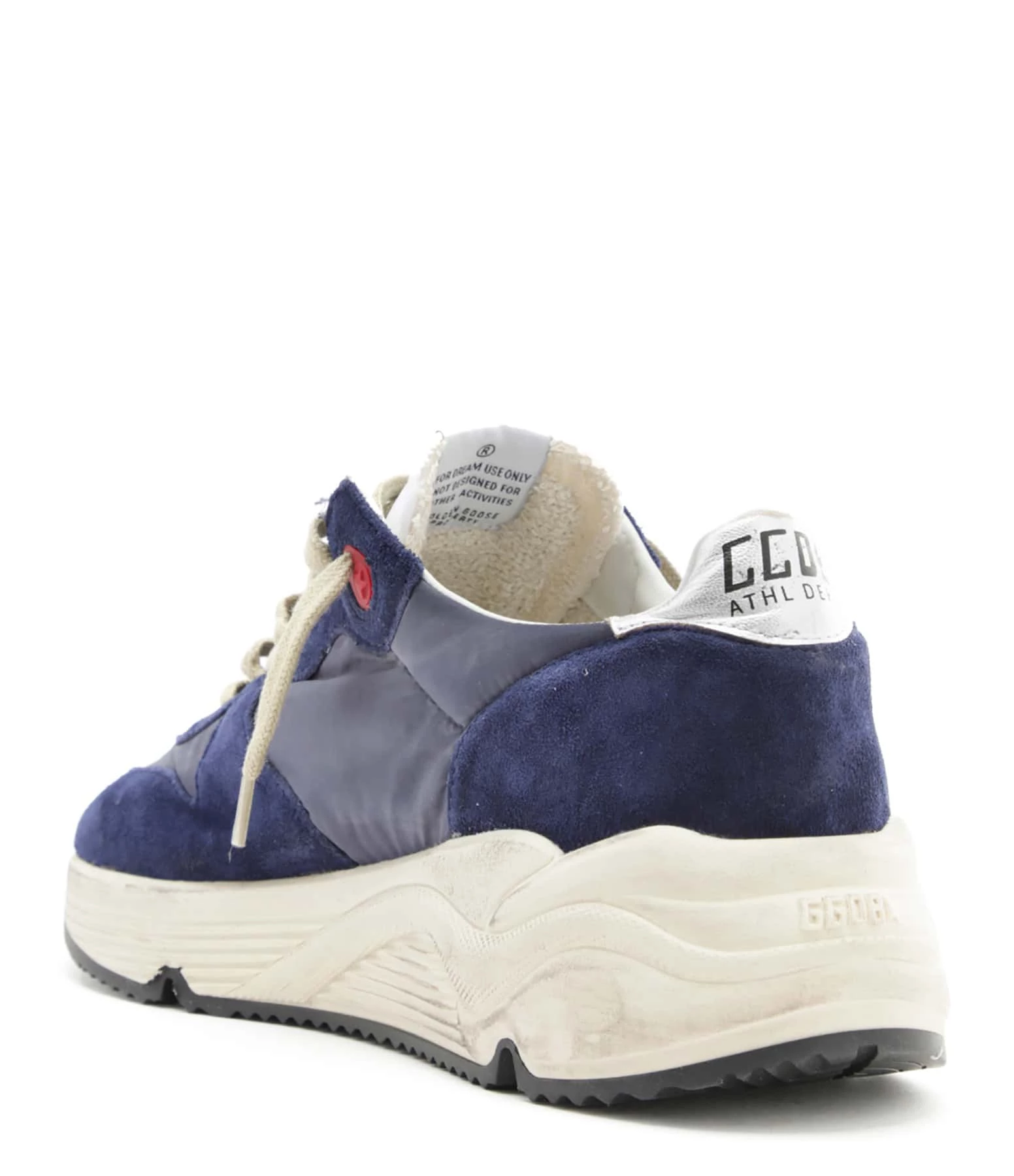 Golden Goose Baskets Homme Running Sole Cuir Bleu Foncé Marine Moutarde 5 Golden Goose Baskets Homme Running Sole Cuir Bleu Foncé Marine Moutarde – Image 3
