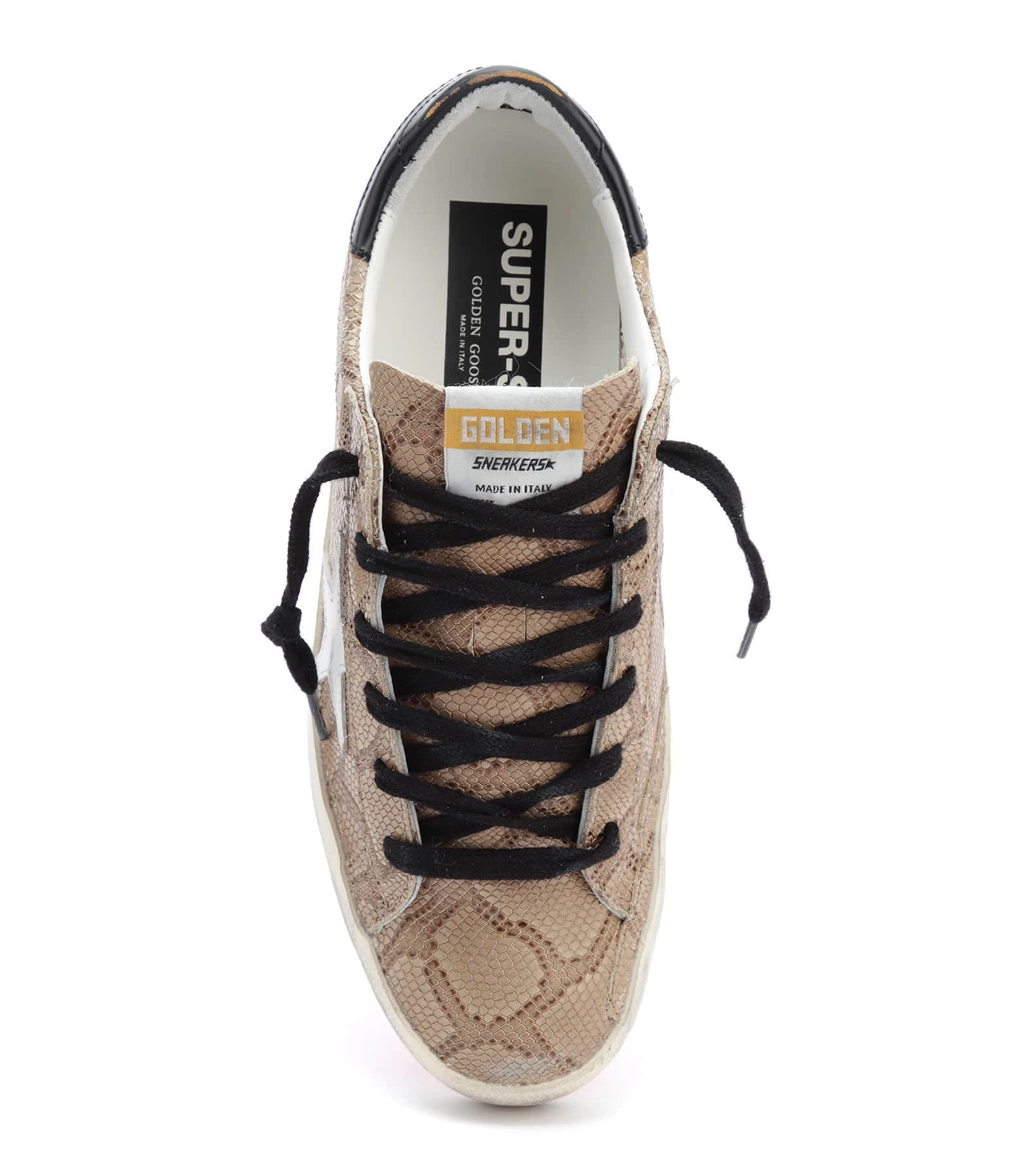 Golden Goose Baskets Superstar Cuir Marron Serpent 4 Golden Goose Baskets Superstar Cuir Marron Serpent – Image 2