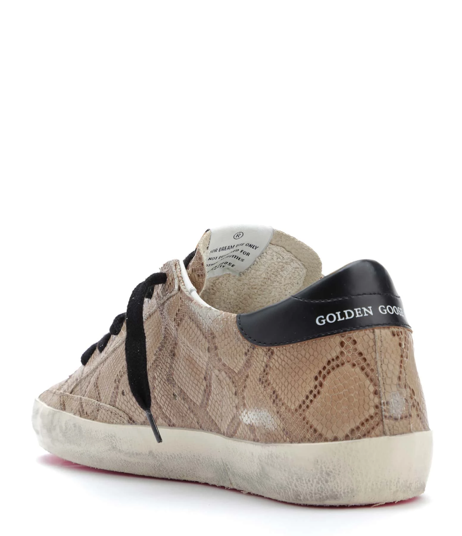 Golden Goose Baskets Superstar Cuir Marron Serpent 5 Golden Goose Baskets Superstar Cuir Marron Serpent – Image 3