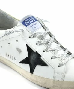 Golden Goose Baskets Superstar Cuir Blanc Jaune Croco -Golden Goose-boutique golde43920 pck20220513 4