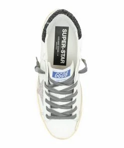 Golden Goose Baskets Superstar Cuir Blanc Crocodile -Golden Goose-boutique golde43921 pck20220607 2